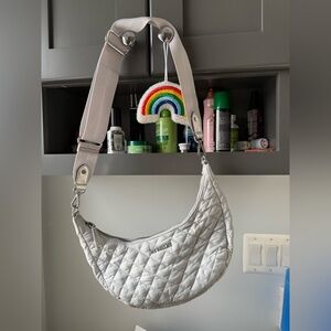 MZ Wallace Ice Luna EUC - light silvery gray